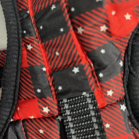 Winter Red Plaid Ski Suit Warm Coat for Small Dog Cat Pet Clothes - Picture 7 of 9